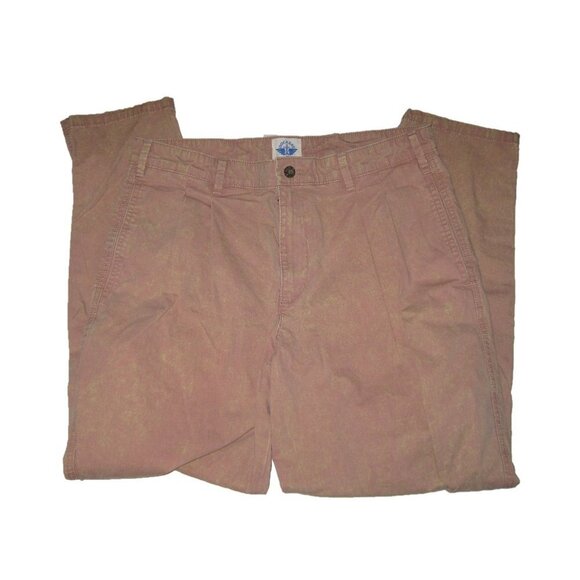 Dockers Levi's Pleated Front Retro Acid Wash Khakis Men's W32 L29 Pants - Picture 1 of 5